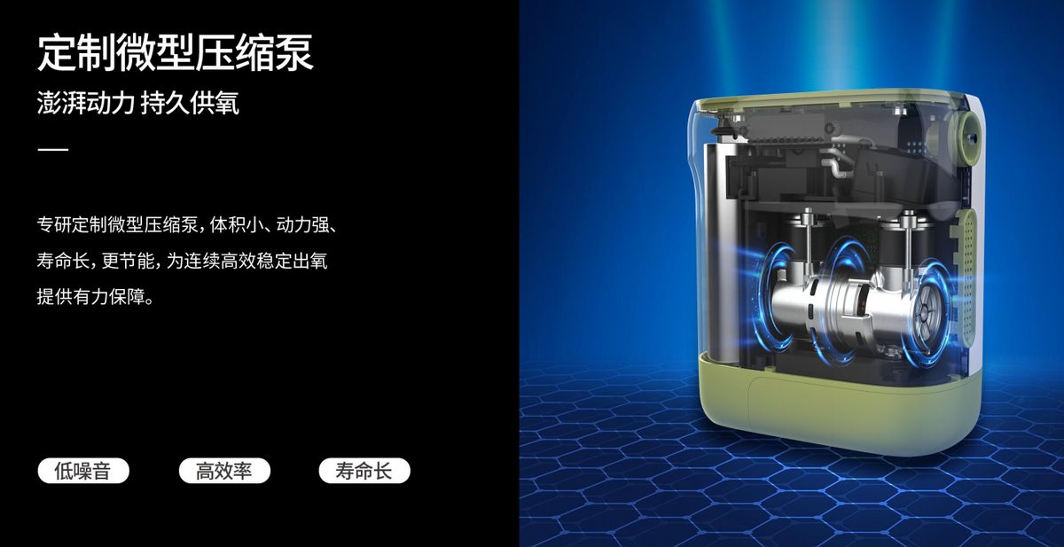 倍益康PMO2-C 等效5L便携式制氧机